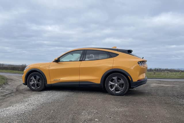 The sleek and sporty Ford Mustang Mach-E.