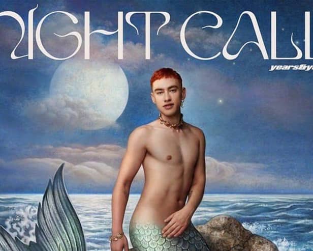 Harrogate's Olly Alexander on the cover of Years & Years  Night Call album.
