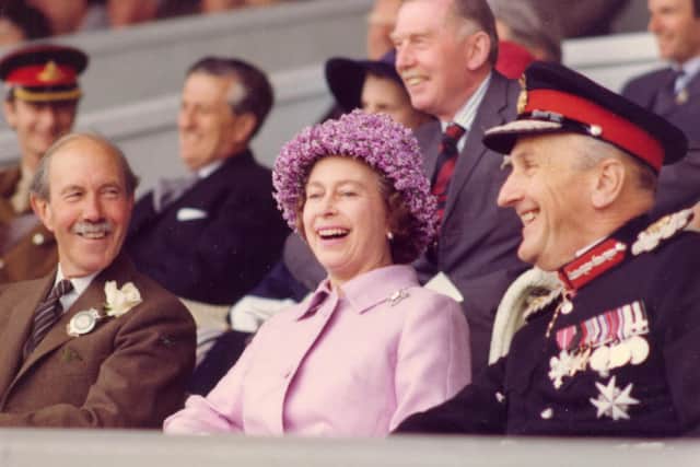 HM The Queen at the Great Yorkshire Show 1977. Image: YAS