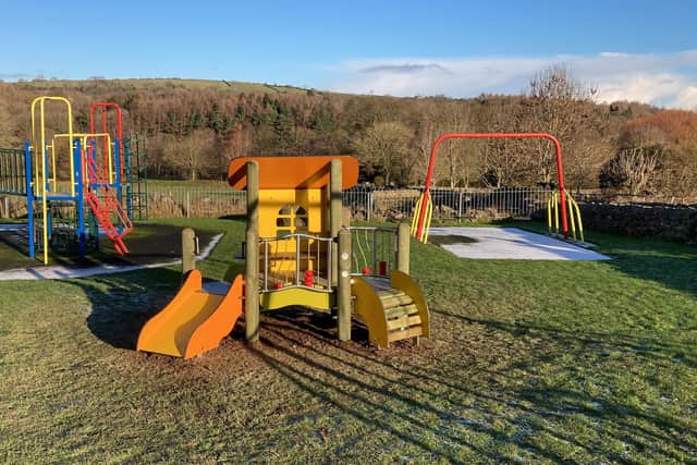 New playground equipment has been installed at Darley Playing Fields