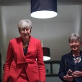 In the spotlight - Theresa May at the Crown Hotel ready to talk about her new book on the opening night of this year’s Raworths Harrogate Literature Festival. (Picture Richard Maude)