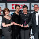 The Duchy Hospital in Harrogate has won the Private Hospital Group of the Year award - Leon Newth, Lisa Trybus, Karen Prins, Linda Hodges and Paul Manning.