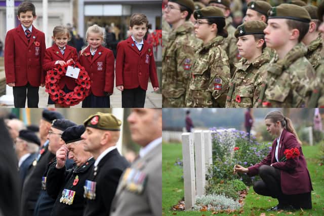We take a look 21 incredibly moving pictures as Harrogate comes together to remember those who gave their lives for their country
