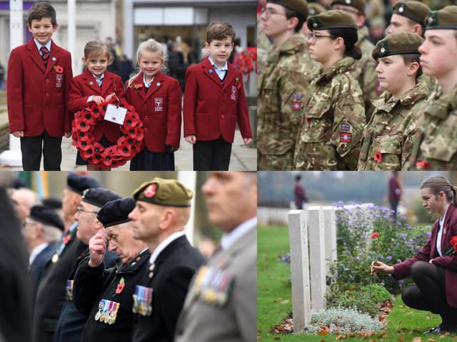We take a look 21 incredibly moving pictures as Harrogate comes together to remember those who gave their lives for their country
