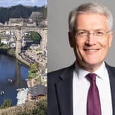Andrew Jones MP has been questioned on when it will be safe to swim in the River Nidd