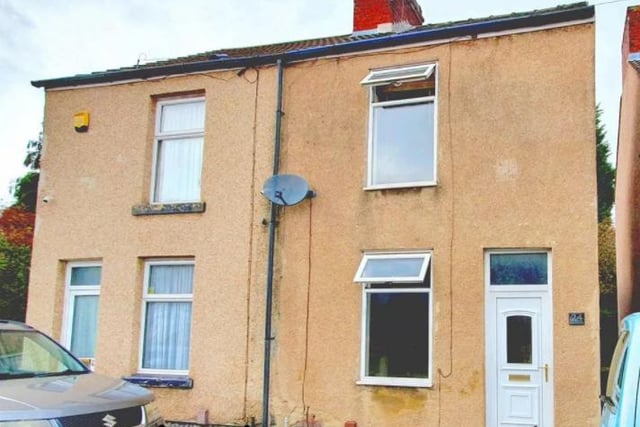 Situated in Chesterfield, this two bedroom semi detached property will cost £70,000 should you choose to purchase it.