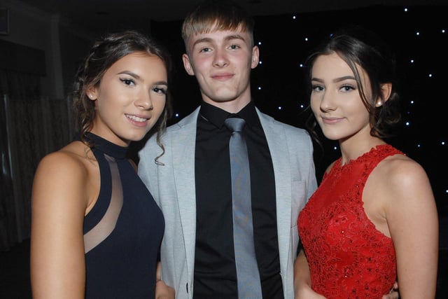 Harrogate High School in 2018 - Zoe Wrankin, Michael Kay and Charlotte Hanna