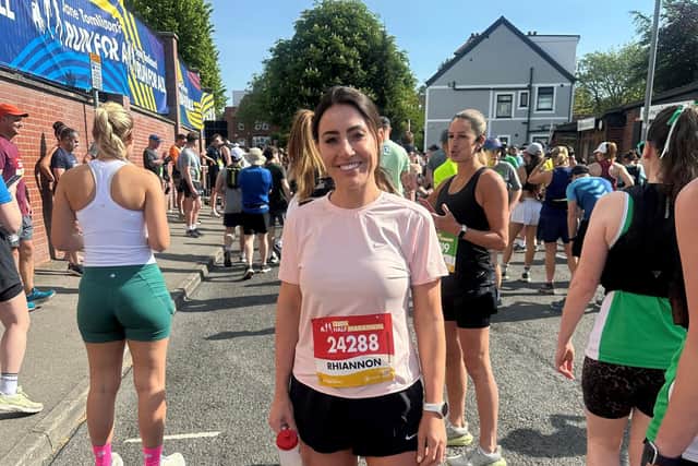 Rhiannon took part in the Leeds Half Marathon raising more than £800 in aid of WiSE