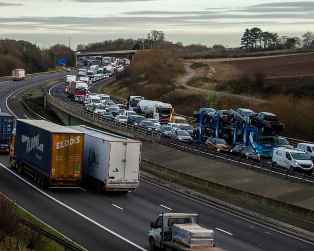 Drivers are being advised of overnight road closures between junctions 45 and 46 of the A1(M)