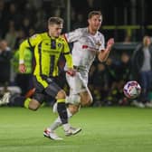 Josh March was on target as Harrogate Town beat Doncaster Rovers 2-0 back in September. Pictures: Matt Kirkham