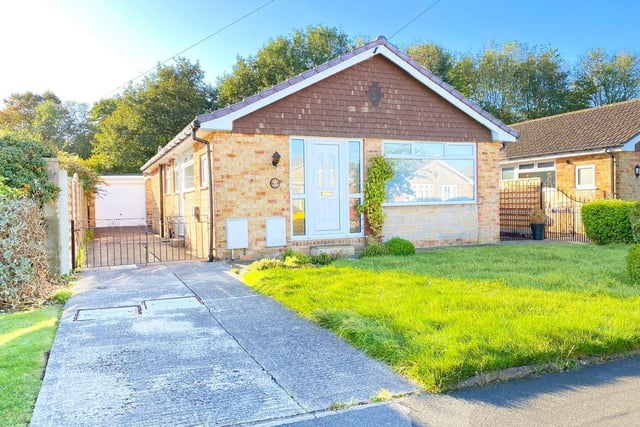 This three bedroom and one bathroom detached bungalow is for sale with Verity Frearson for £400,000