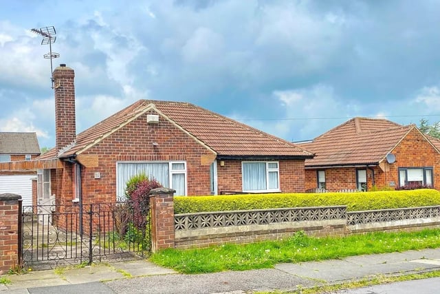 This two bedroom and one bathroom detached bungalow is for sale with Verity Frearson for £250,000