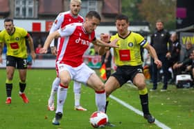 Harrogate Town won 2-1 when they entertained Wrexham in the FA Cup first round back in 2021/22. Pictures: Matt Kirkham