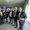 Guests mingle at the drinks reception before the start of the Harrogate Advertiser Business Excellence Awards ceremony. Photo: Allan McKenzie/AMGP.co.uk