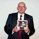 Brilliant ex-Harrogate reporter Andrew Norfolk with the Orwell Prize - Sir Keir Starmer said Mr Norfolk had been “absolutely integral” in helping to change the law so more grooming gang members could be convicted. (Picture contributed)