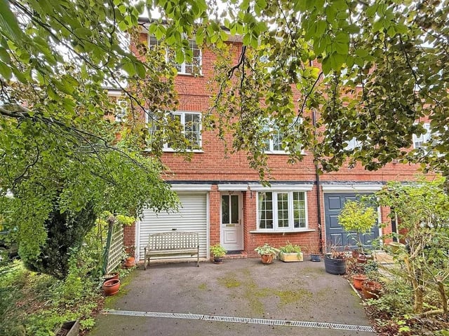This four bedroom and two bathroom townhouse is for sale with Verity Frearson for £410,000