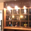 Legends looking on - Harrogate Town Hall of Fame was launched in February at the Cedar Court Hotel. (Picture contributed)