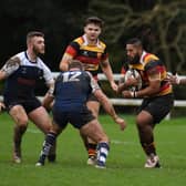 Harrogate RUFC began the 2023/24 season with a seven-game unbeaten run. Picture Gerard Binks