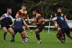 Harrogate RUFC began the 2023/24 season with a seven-game unbeaten run. Picture Gerard Binks