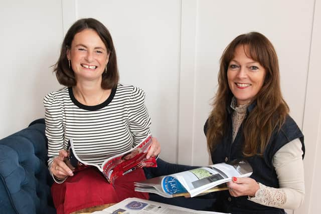 "Increasing demand for PR training among small businesses" - Linda Harrison and Jo Leatham, organisers of the Meet The Media event in Harrogate. (Picture Joanna Brierley)
