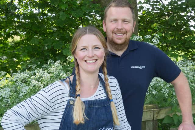 Yorkshire's Jennie Palmer and Adam of Charlie & Ivy who which will be one of the highlights of the Country Living Christmas Fair in Harrogate.