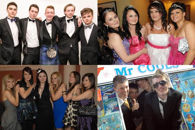 We take a look at 22 brilliant photos from proms at schools across the Harrogate district from over the years