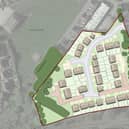 The site layout for the successful planning application for 64 new affordable houses in Knaresborough.