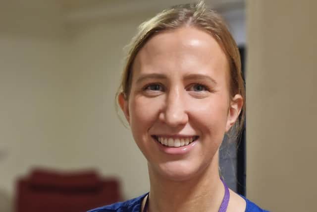Caring service - Inpatient unit nurse, Tash, of Saint Michael's Hospice in Harrogate. (Picture Saint Michael's Hospice)
