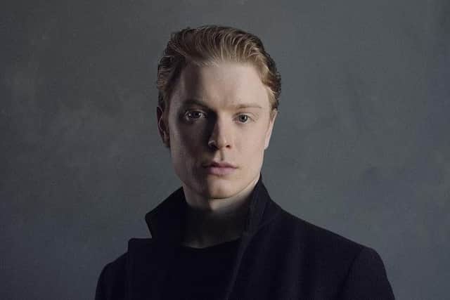 Freddie Fox is one of the members of the Fox acting dynasty set to join audiences to watch the premiere of the play, The Man Who Captured Sunlight, at Harrogate’s Royal Hall.
