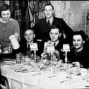 Flashback to 1945 - Air Raid Precaution Wardens in Ripon celebrating on VE Day at the end of the Second World War. (Courtesy of Ripon Civic Society)
