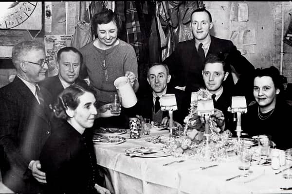 Flashback to 1945 - Air Raid Precaution Wardens in Ripon celebrating on VE Day at the end of the Second World War. (Courtesy of Ripon Civic Society)