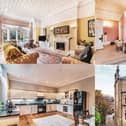 Take a look inside this central Harrogate apartment with ornate ceilings and spacious rooms filled with masses of natural light over-looking The Stray.