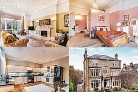Take a look inside this central Harrogate apartment with ornate ceilings and spacious rooms filled with masses of natural light over-looking The Stray.