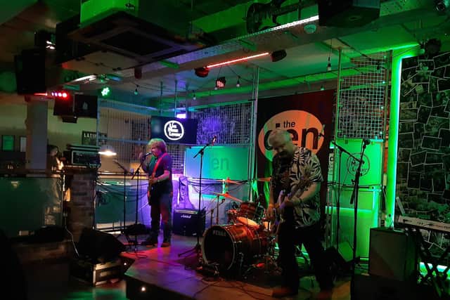 When long-standing punk band Percy took the stage at The Den in Harrogate last month, it had been nearly 25 years since legendary indie music broadcaster Steve Lamacq had lavished them with praise on his BBC Radio One show. (Picture Graham Chalmers)