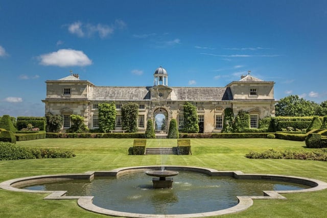The private position is surrounded by the protected National Trust Studley Royal Deer Park, with spectacular views across the park and beyond to Ripon Cathedral.