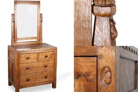 North Yorkshire's most famous craftsman's dresser sells for £9,500 at Ripon's Elstob Auctioneers.
