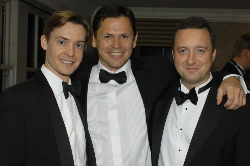 Andrew McIntee,  Harry Cross and Chris Mercer-Jones - NSPCC Fundraiser at The Harrogate Hotel in 2010