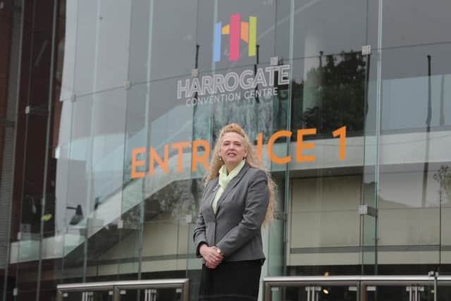 Paula Lorimer, Director of Harrogate Convention Centre, said: "The AIM accreditation is a fantastic testament to the highly experienced and dedicated team at Harrogate Convention Centre. (Picture Gerard Binks)