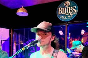 Harrogate's talented George Farrar, who is the drummer in Queen Extravaganza, is holding a charity concert for Andy’s Man Club and National Autistic Society at the Blues Bar on Thursday, May 8. (Picture contributed)