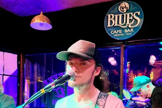 Harrogate's talented George Farrar, who is the drummer in Queen Extravaganza, is holding a charity concert for Andy’s Man Club and National Autistic Society at the Blues Bar on Thursday, May 8. (Picture contributed)