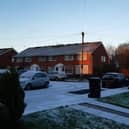 First snows of winter - Harrogate's pavements and side streets in residential areas retain a cover of ice and snow. (Picture Graham Chalmers)