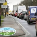 There will be a number of road diversions in place and disruption expected during the Great Yorkshire Show in Harrogate