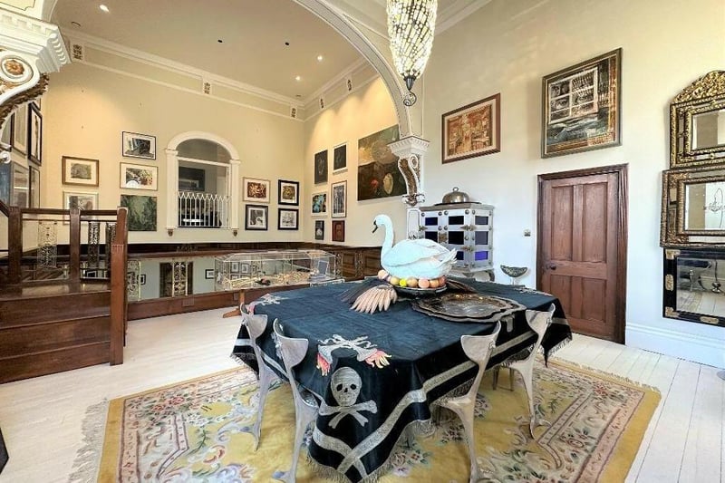 Chapel House is the perfect gallery for artworks and vintage curios.