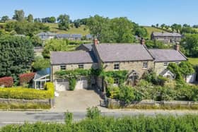 A front view of the stunning Lower Nidderdale property.