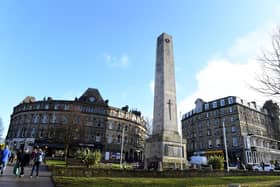Harrogate’s main war memorial marks its100th anniversary this year. (Picture Gerard Binks)