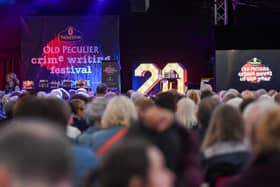 Major economic boost to hotels and bars in Harrogate - The audience awaits the start of an event at the Theakston Old Peculier Crime Writing Festival. (Picture Harrogate International Festivals)