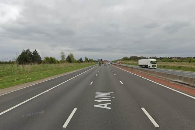 A 30-year-old woman has died following a serious collision on the A1 motorway near Ripon