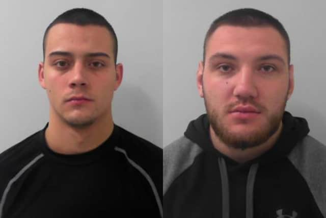 Emilov Andonov and Stanislav Stefanov have been jailed for two years for dealing cocaine in Harrogate