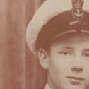 Now aged 98, Harrogate Royal Navy veteran John Shay as he looked serving his country in the Second World War. (Picture contributed)