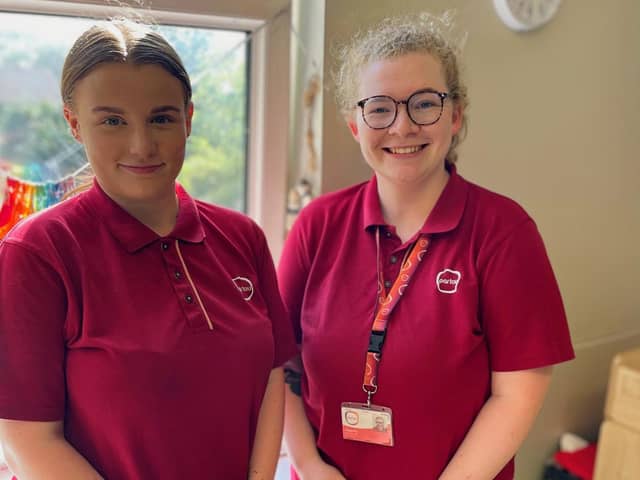 Charlotte and Megan have completed early years apprenticeships following the launch of a new partnership between Partou and Lifetime